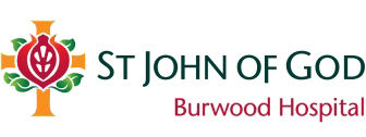 St John of God Burwood Hospital logo